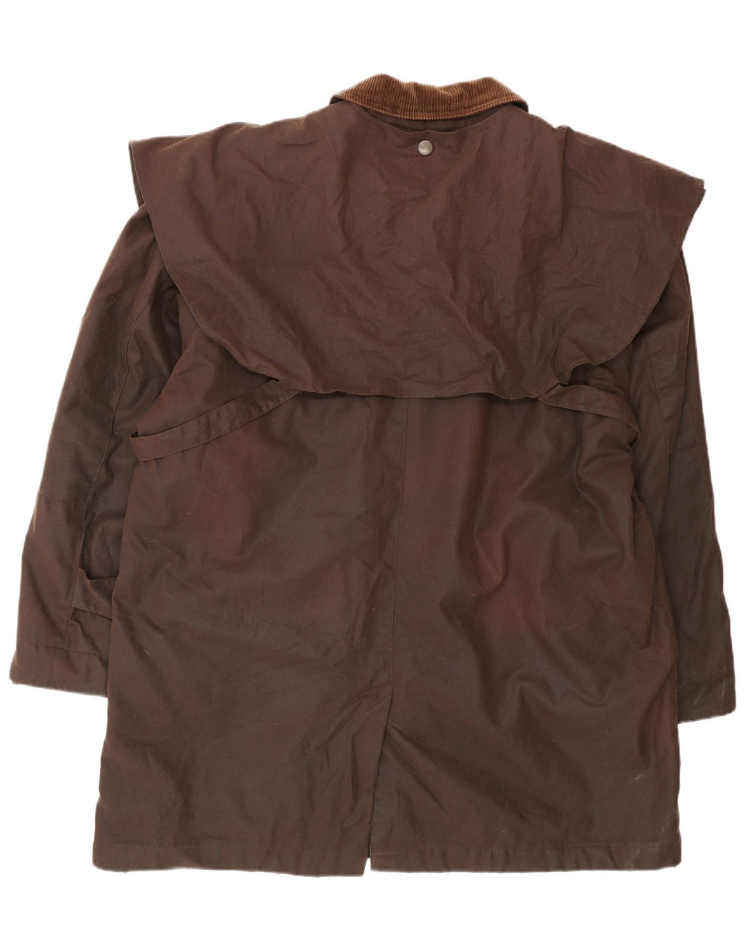 Derby Herrenjacke aus gewachster Baumwolle, Größe 40, Braun