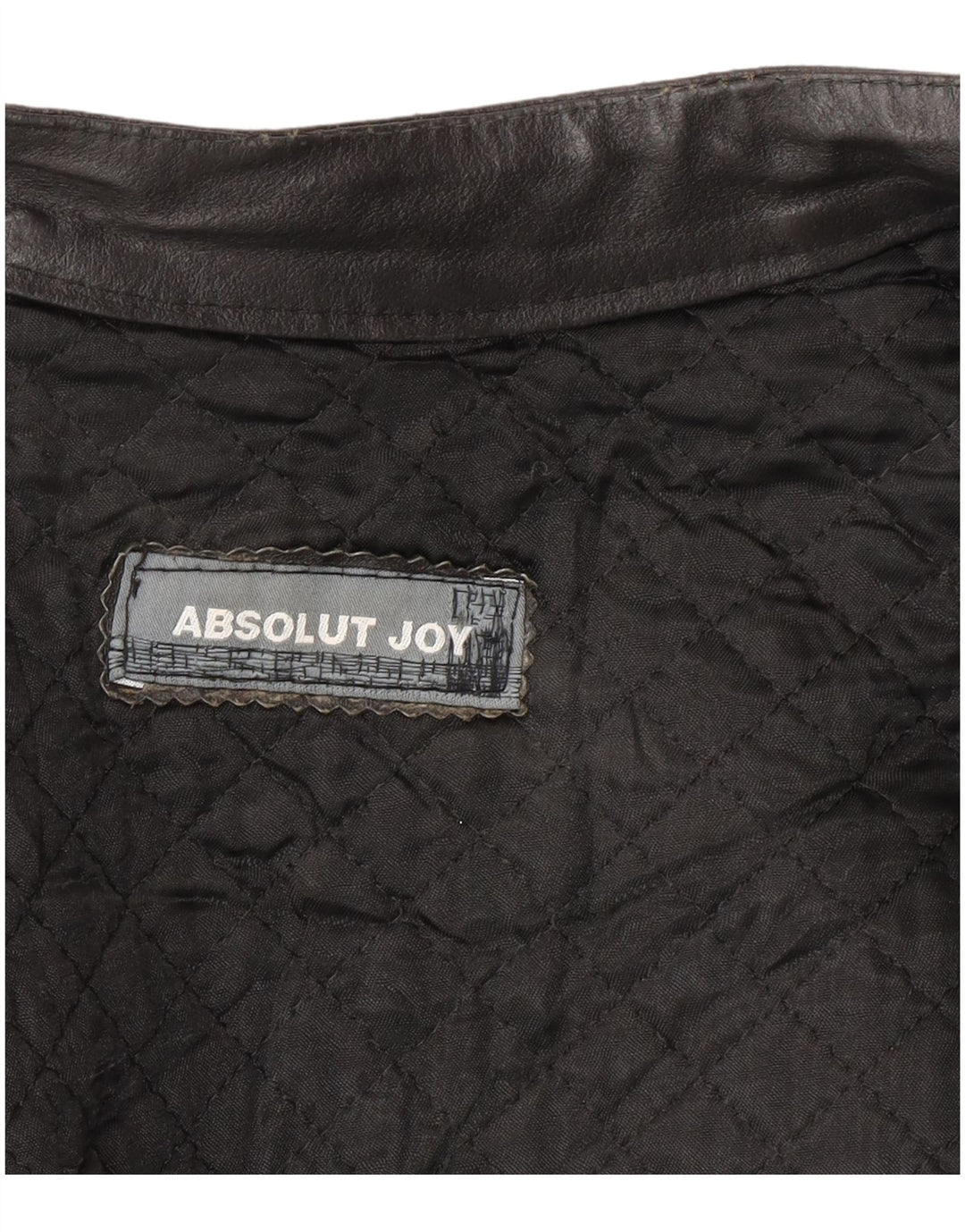 Vintage Herren Lederjacke UK 40 Großes schwarzes Leder