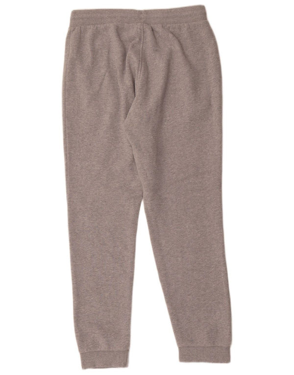 Adidas Herren-Trainingshose, Jogginghose, mittelgrau gefleckte Baumwolle