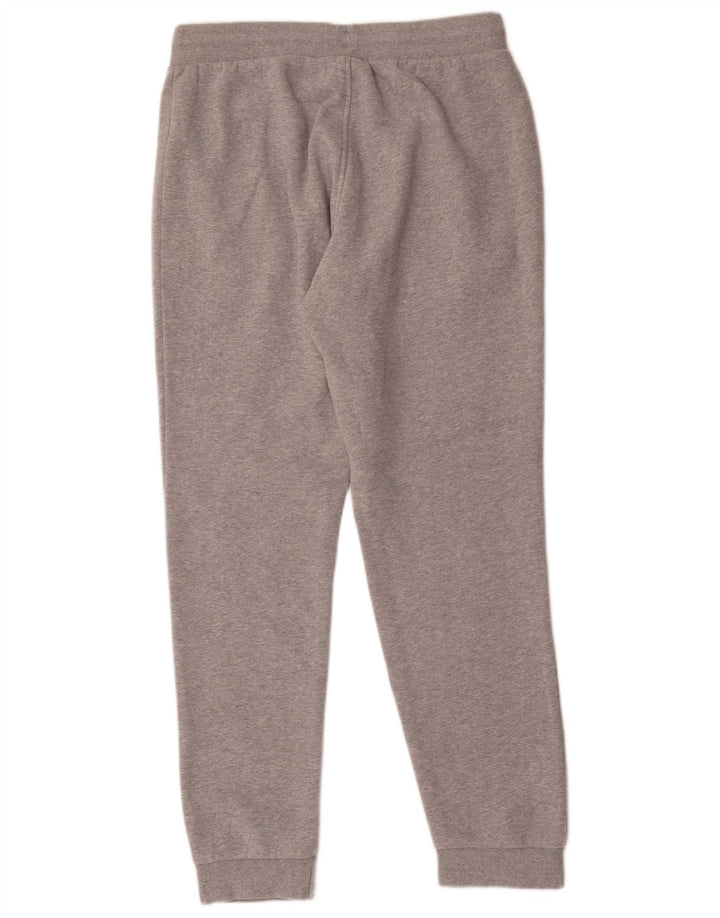 Adidas Herren-Trainingshose, Jogginghose, mittelgrau gefleckte Baumwolle