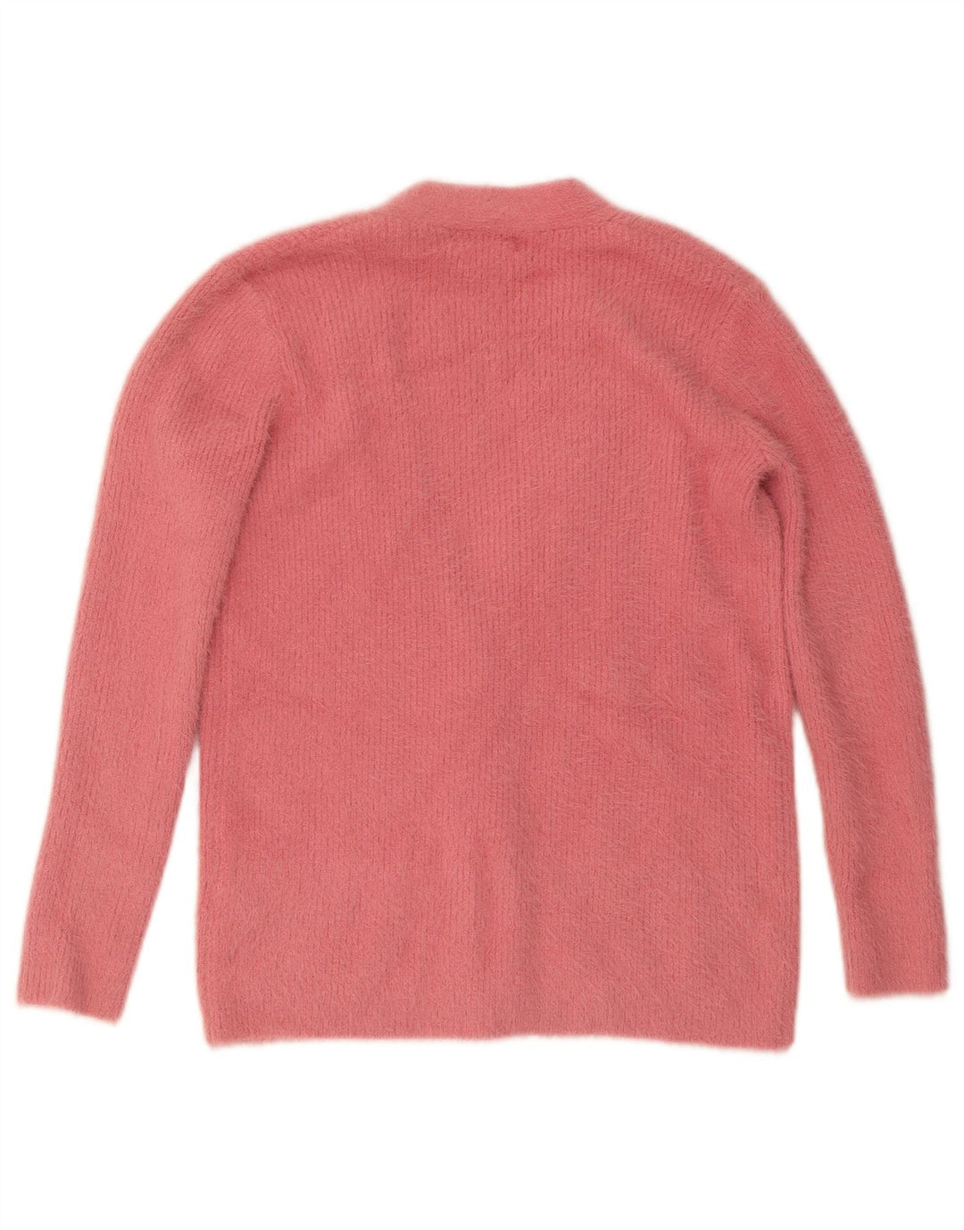 Lipsy Damen-Cardigan-Pullover UK 12 Mittelrosa Nylon