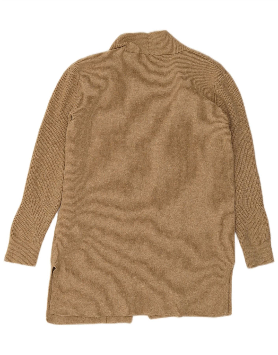 Marks & Spencer Offener Damen-Cardigan-Pullover UK 8 Small Beige Viskose