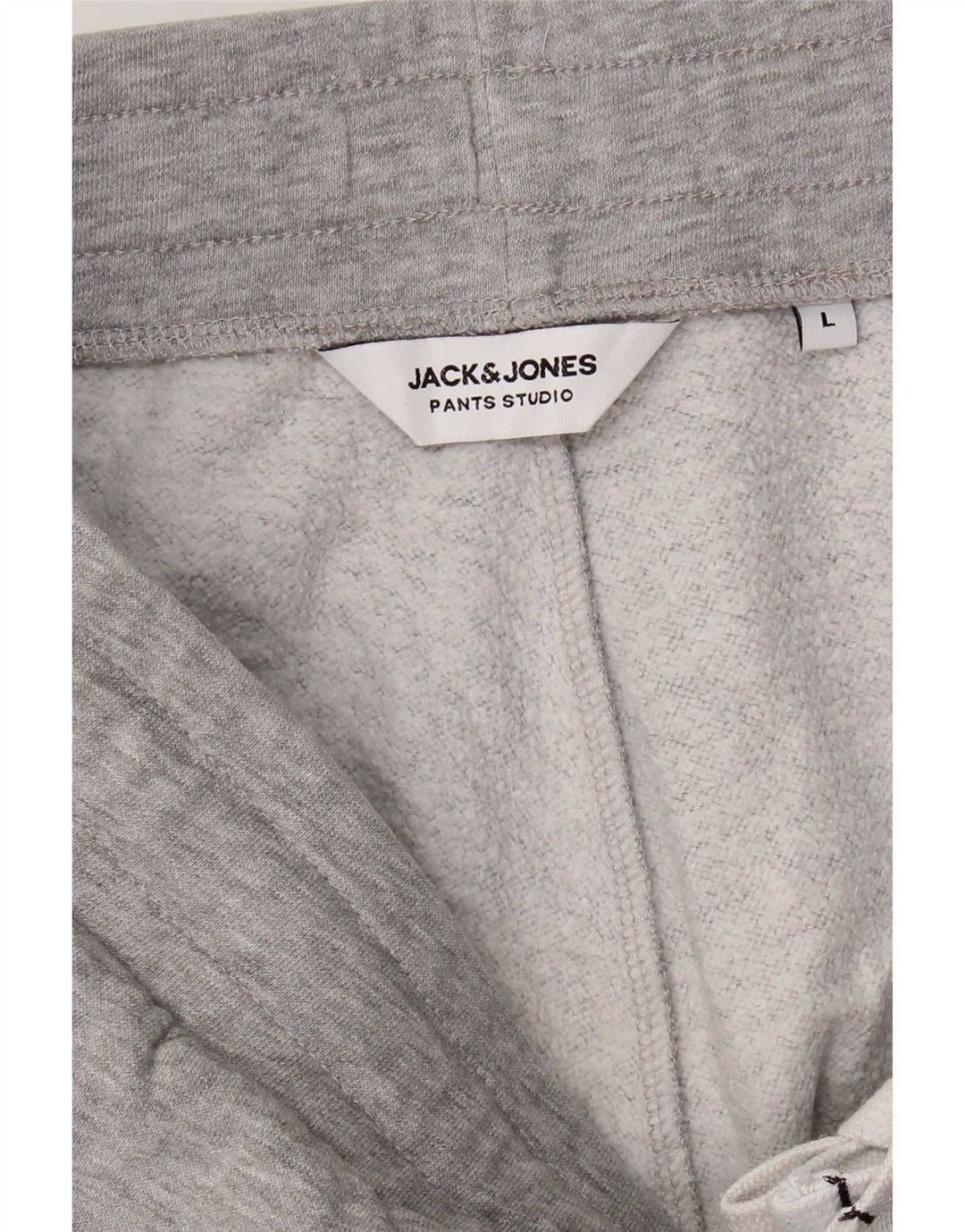 Jack & Jones Herren-Trainingshose, Jogginghose, Größe L, Grau