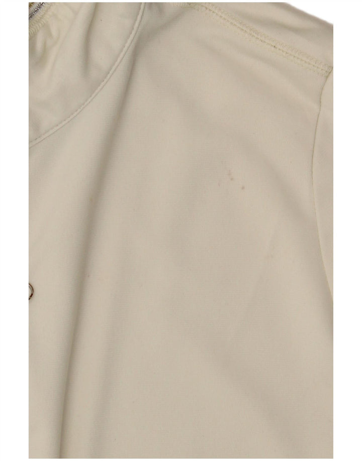 Champion Easy Fit-Trainingsanzug-Oberteil für Damen, UK 14, Mittel, gebrochenes Weiß