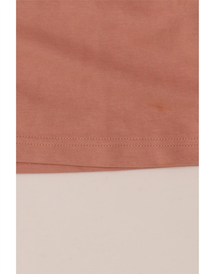 PUMA Damen Oversize Crop Graphic Hoodie Pullover UK 12 Mittelrosa