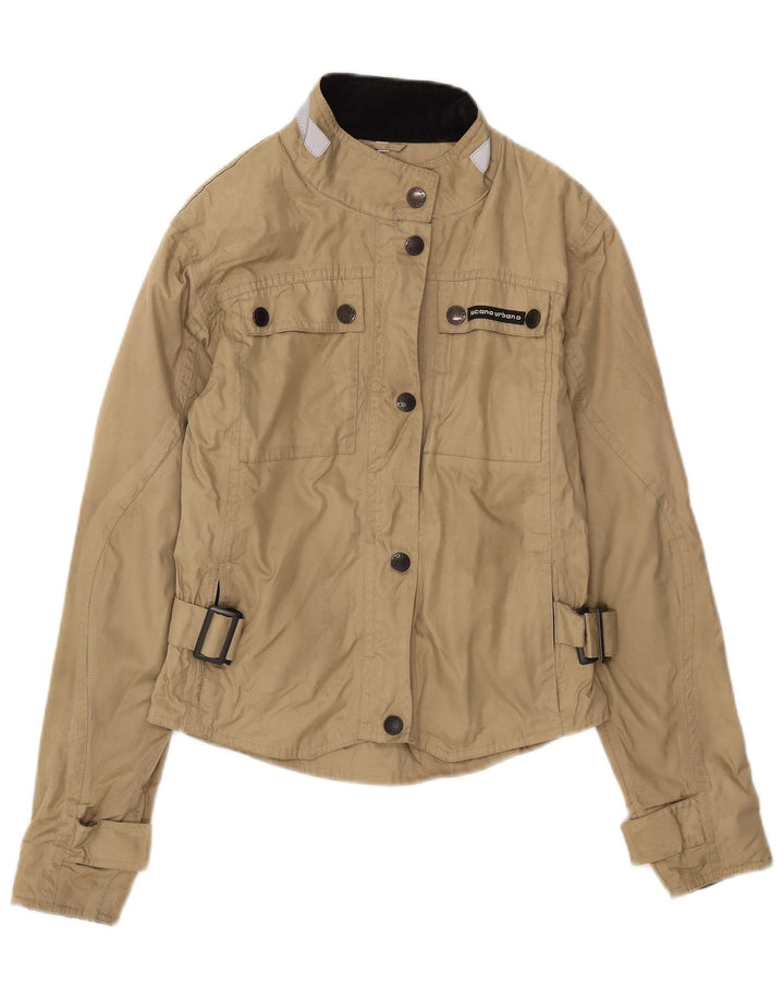 Tucano Urbano Damen Übergroße Utility-Jacke UK 6 XS Beige Polyester