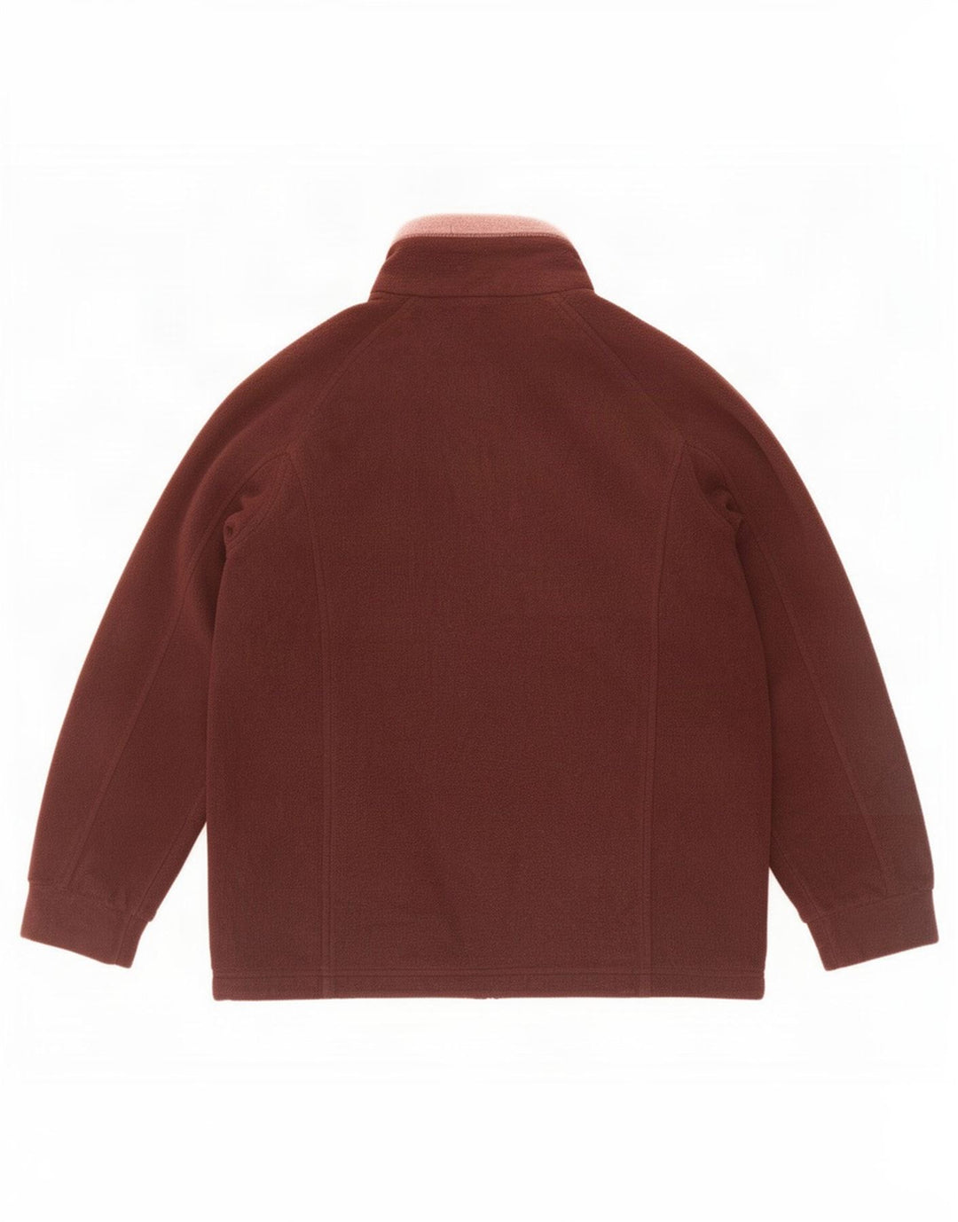 Marks & Spencer Damen Fleecejacke UK 10 Small Braun Farbblock