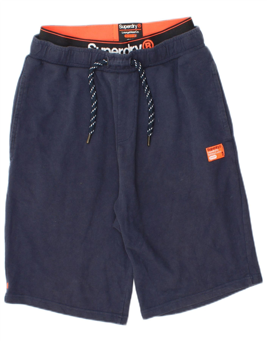 Superdry Herren-Sportshorts mit normaler Passform, Größe S, Marineblau