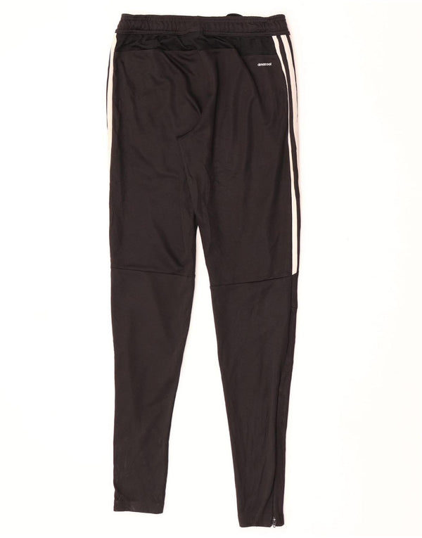 Adidas Womens Climacool Tracksuit Trousers UK 4/6 XS  Black Polyester