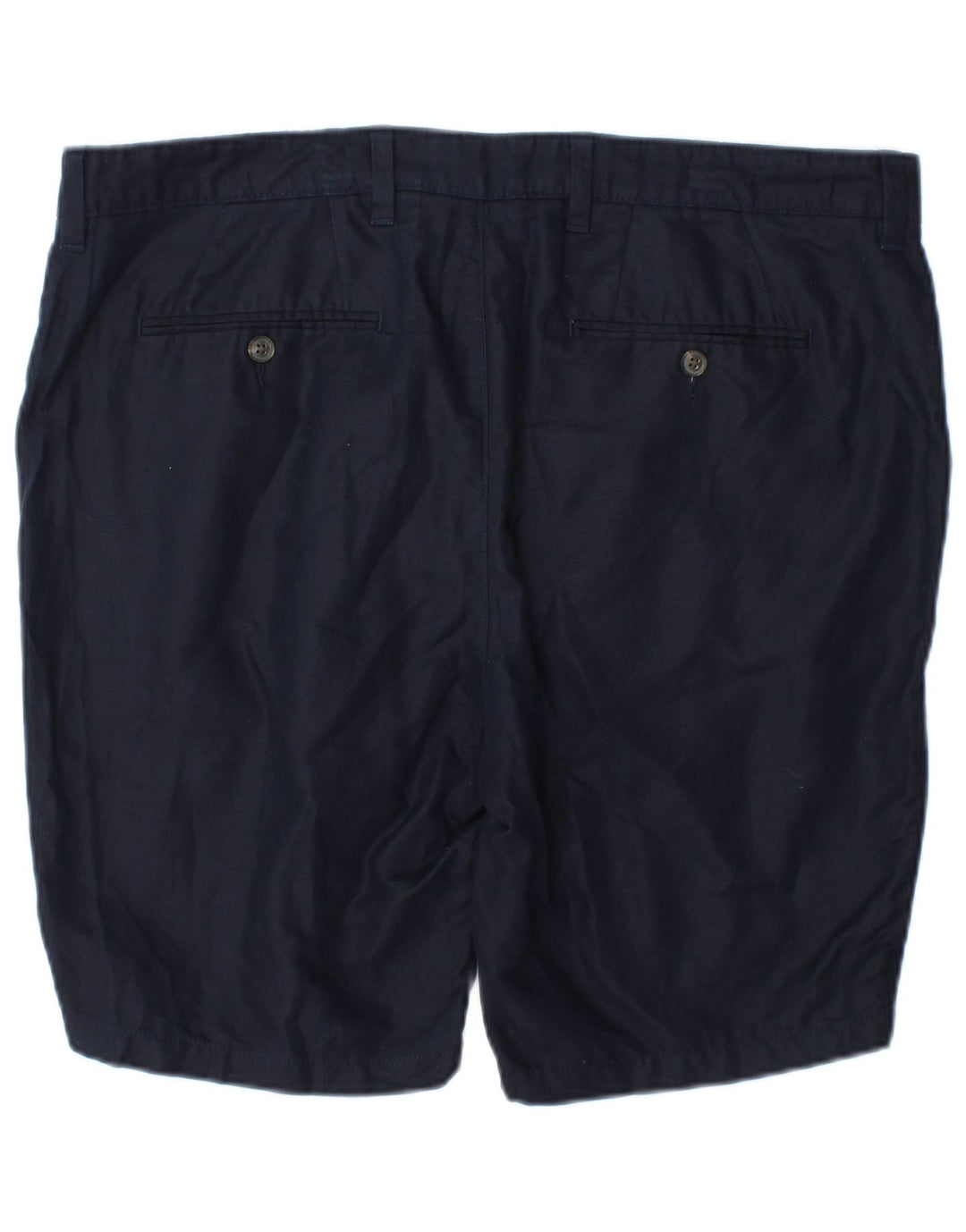 Marks & Spencer Herren Chinoshorts W38 XL Marineblau Baumwolle