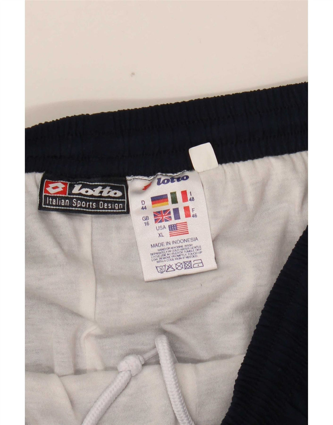 Lotto Damen-Trainingshose, Größe L, Marineblau, Polyester