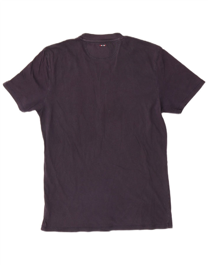 NAPAPIJRI Herren-T-Shirt mit Grafik, mittelgroß, Marineblau
