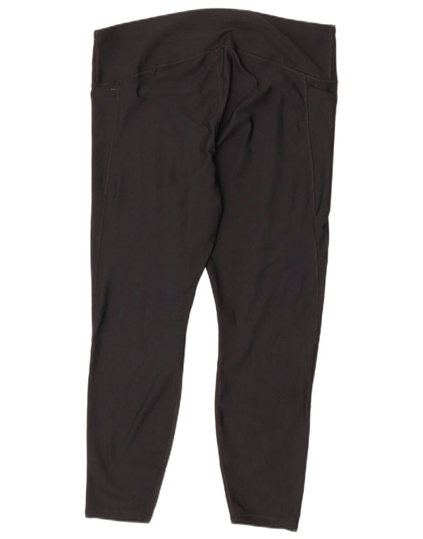 Under Armour Damen Capri-Leggings UK 20 2XL Schwarz Polyester