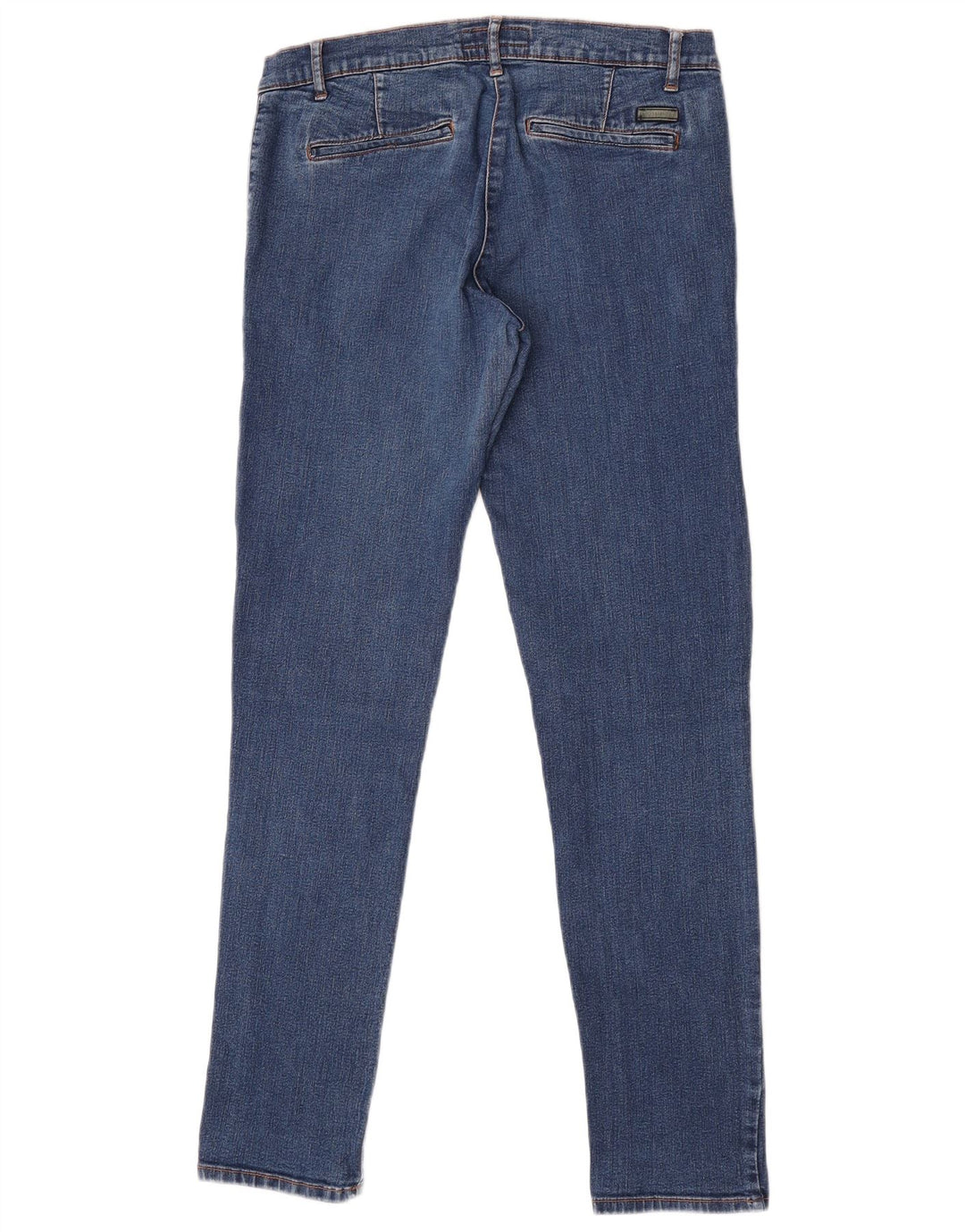 Trussardi Damen Skinny Jeans IT 40 Small W26 L31 Blaues Polyester