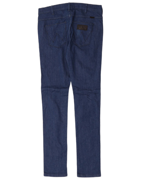 Wrangler Damen Stranglers Skinny Jeans W32 L33 Blau