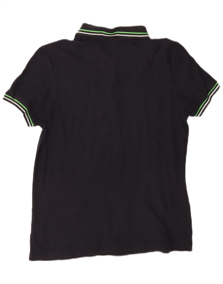 Lotto Herren-Poloshirt, mittelgroß, marineblau, Baumwolle