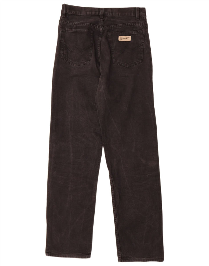 Wrangler Herren Straight Jeans W29 L29 Schwarze Baumwolle