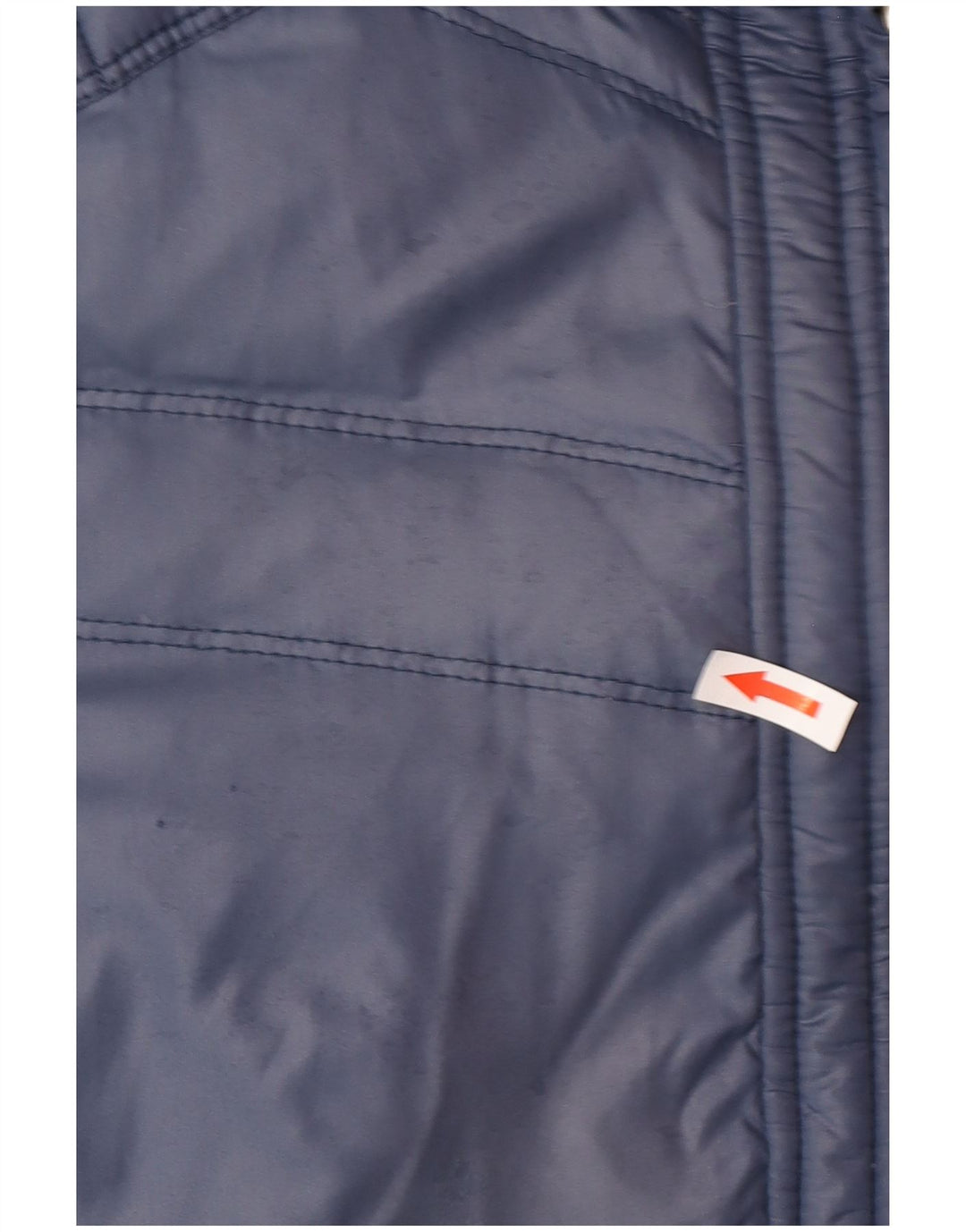 Diesel Herren Wattierte Jacke UK 40 Large Marineblau Polyamid