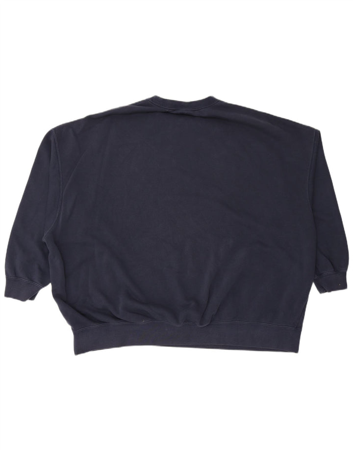 NIKE Damen-Sweatshirt in Übergröße mit Grafik, Gr. 16, Marineblau