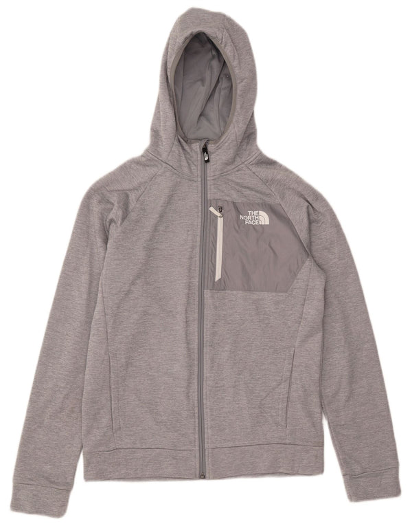 The North Face Jungen-Kapuzenpullover mit Reißverschluss, 15–16 Jahre, XL, grau, Polyester