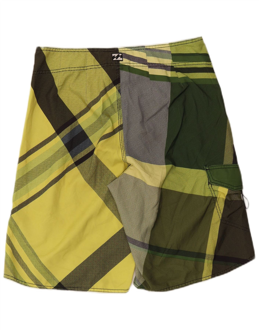 BILLABONG Herren-Badeshorts mit Grafik, mittleres Khaki, Farbblock-Polyester