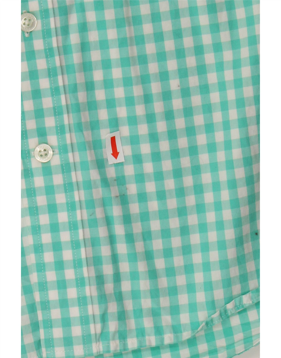 VINEYARD VINES Slim-Fit-Hemd für Herren aus mitteltürkisfarbener Gingham-Baumwolle