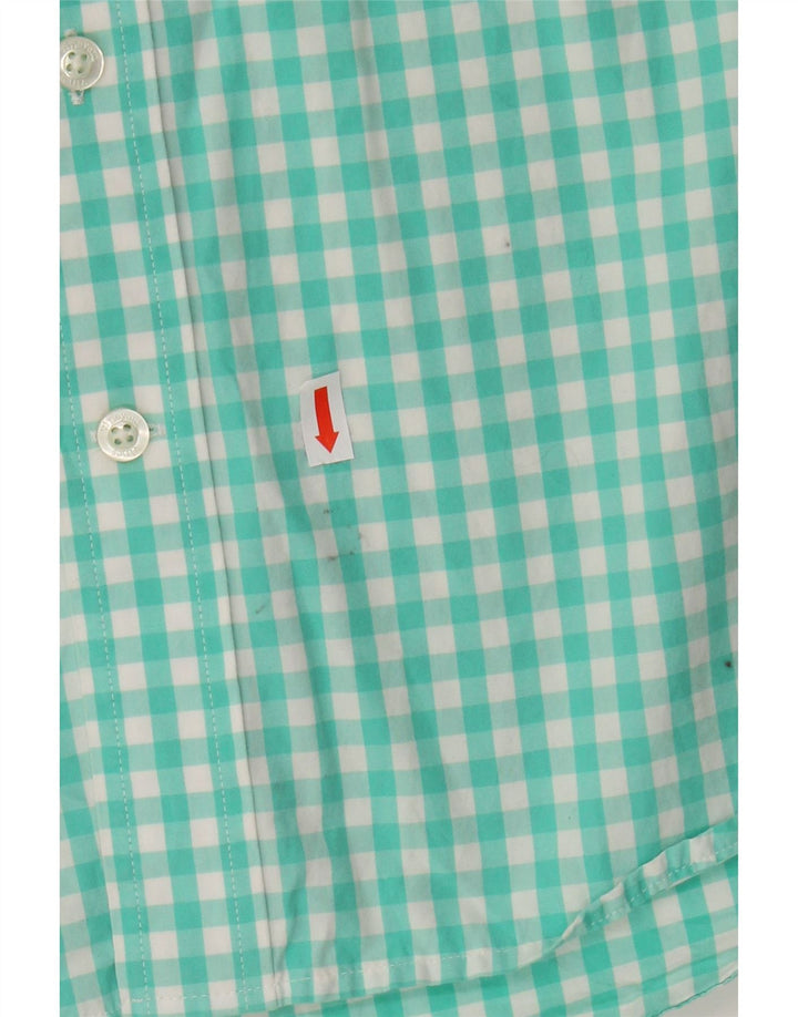 VINEYARD VINES Slim-Fit-Hemd für Herren aus mitteltürkisfarbener Gingham-Baumwolle