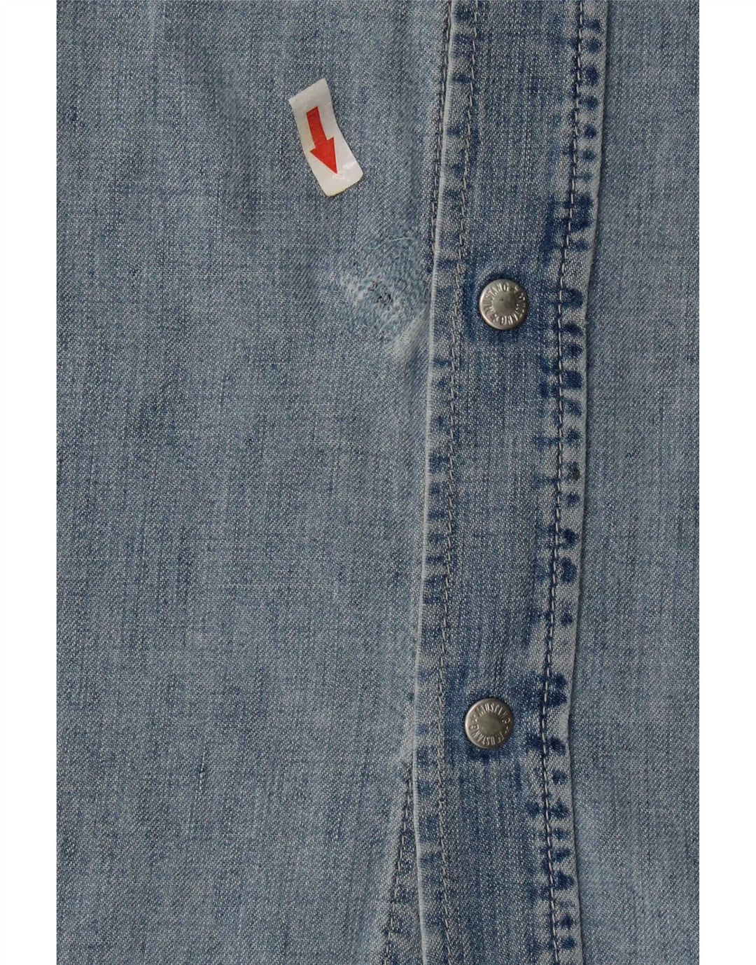 Ärmelloses Denim-Kleid für Damen von Mustang, UK 14, Mittelblau