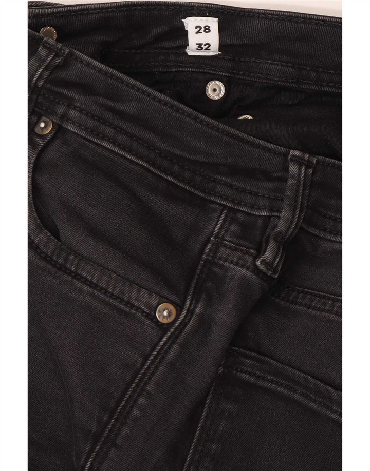 Jack & Jones Herren GLENN Slim Jeans W28 L32 Schwarz