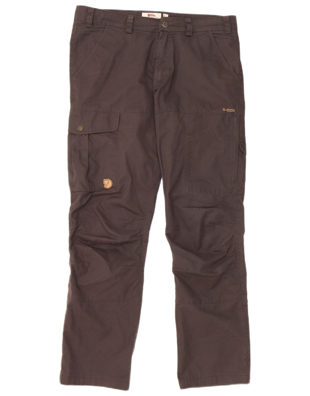 Fjall Raven Herren gerade Cargohose EU 48 Medium W32 L31 Grau