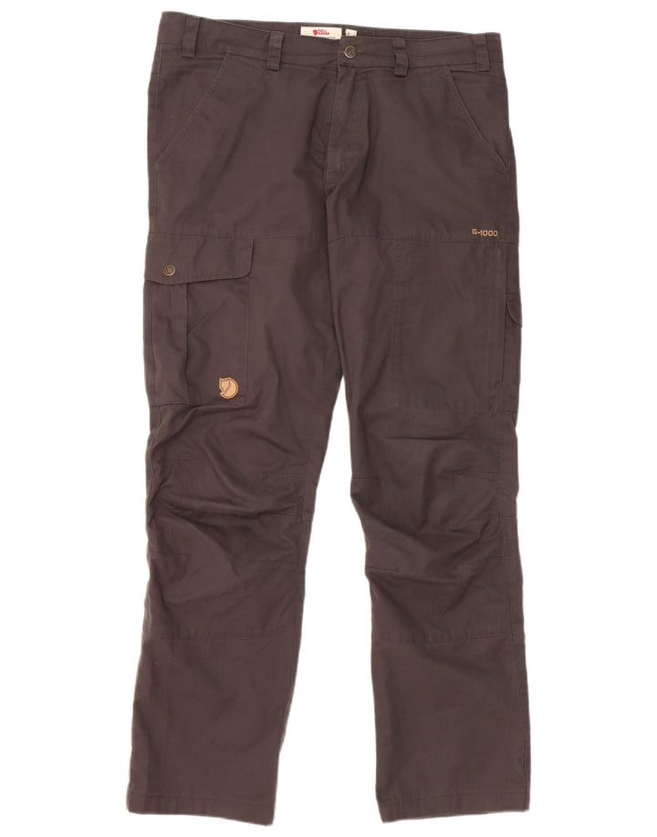 Fjall Raven Herren gerade Cargohose EU 48 Medium W32 L31 Grau