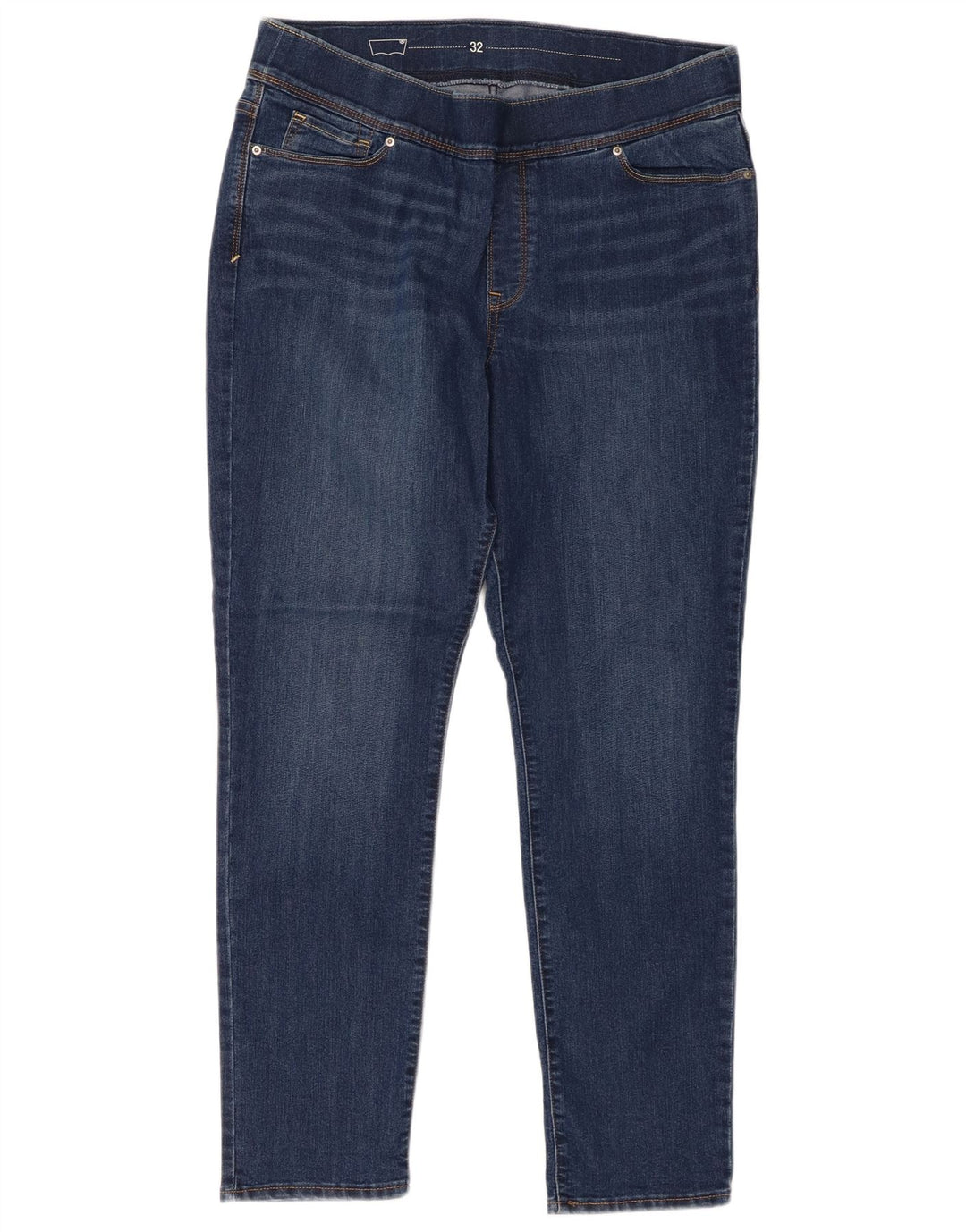 LEVI'S Damen Skinny Jeans US 14 XL W32 L29 Blaue Baumwolle