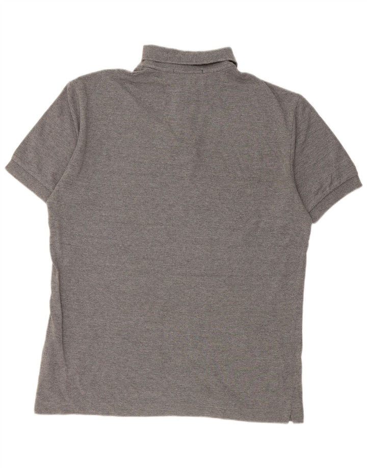 Henry Cottons Herren-Poloshirt, kleine graue Baumwolle
