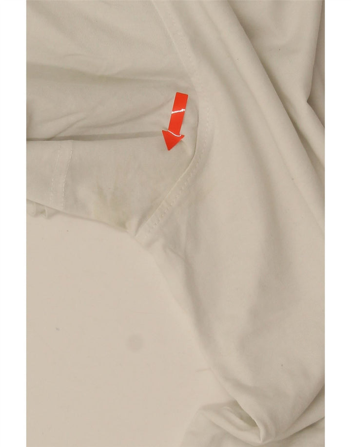 TOMMY HILFIGER Herren T-Shirt Top Große weiße Baumwolle