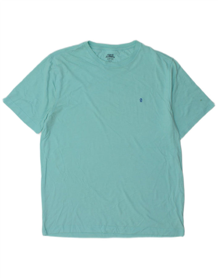 IZOD Salzwasser-T-Shirt für Herren, Größe S, Blau, Baumwolle