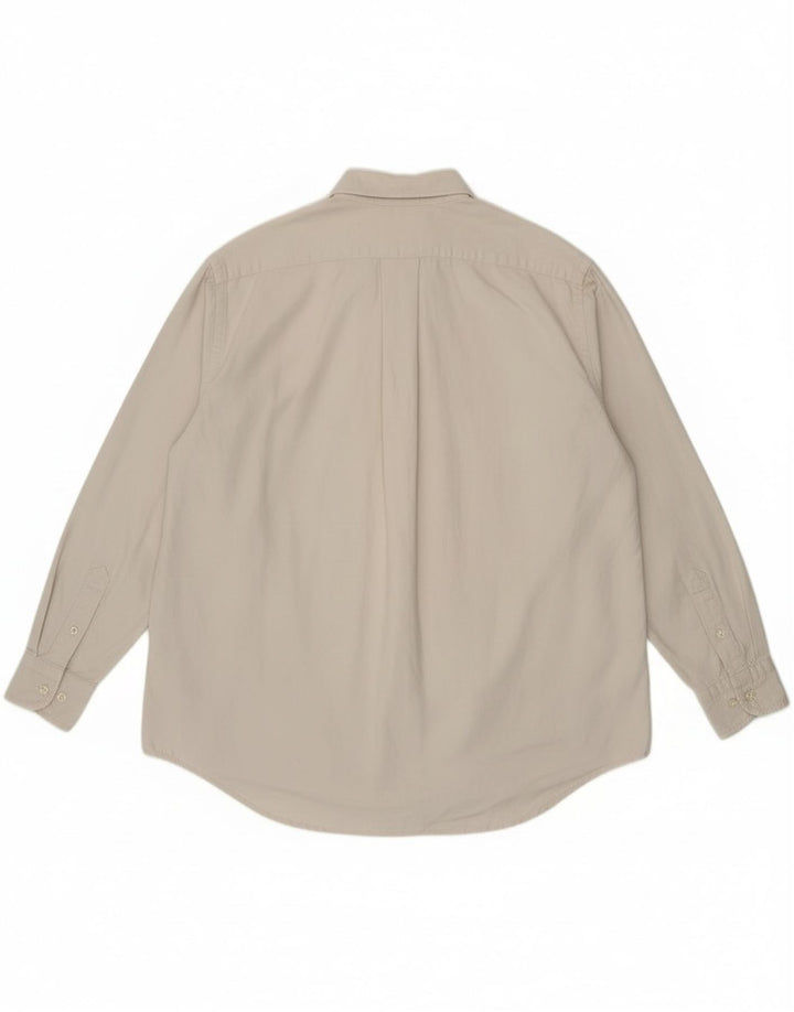 B.D. Baggies Herrenhemd XL aus weißer Baumwolle