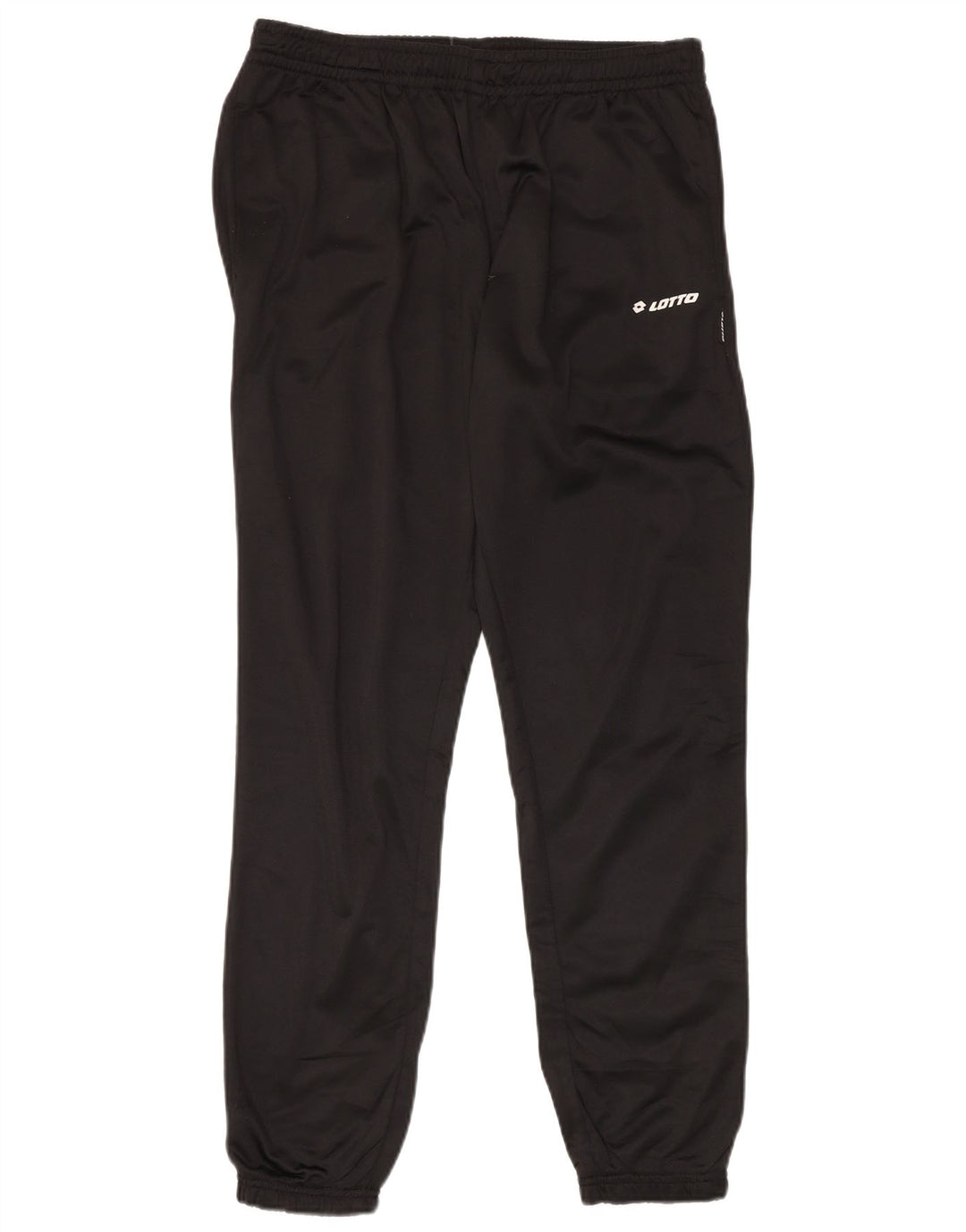 Lotto Herren-Trainingshose, Jogginghose, Größe L, Schwarz, Polyester
