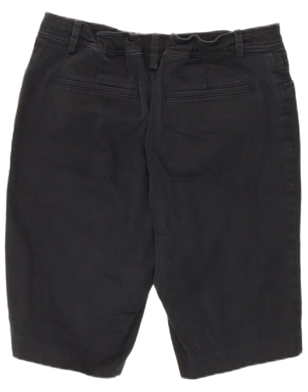 Ralph Lauren Damen Bermudashorts US 8 Medium W30 Schwarze Baumwolle