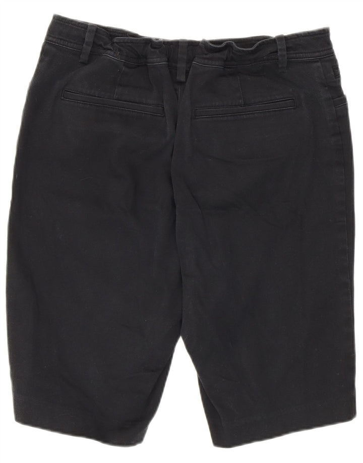Ralph Lauren Damen Bermudashorts US 8 Medium W30 Schwarze Baumwolle