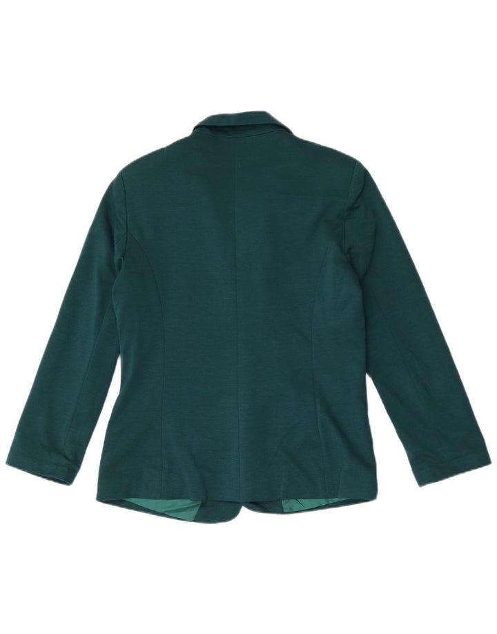 Offene Blazerjacke für Damen von Oasis, UK 12, Mittelgrün, Polyester