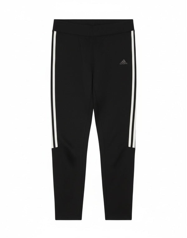 Adidas Damen Aeroready Crop Leggings UK 12 Medium Schwarz