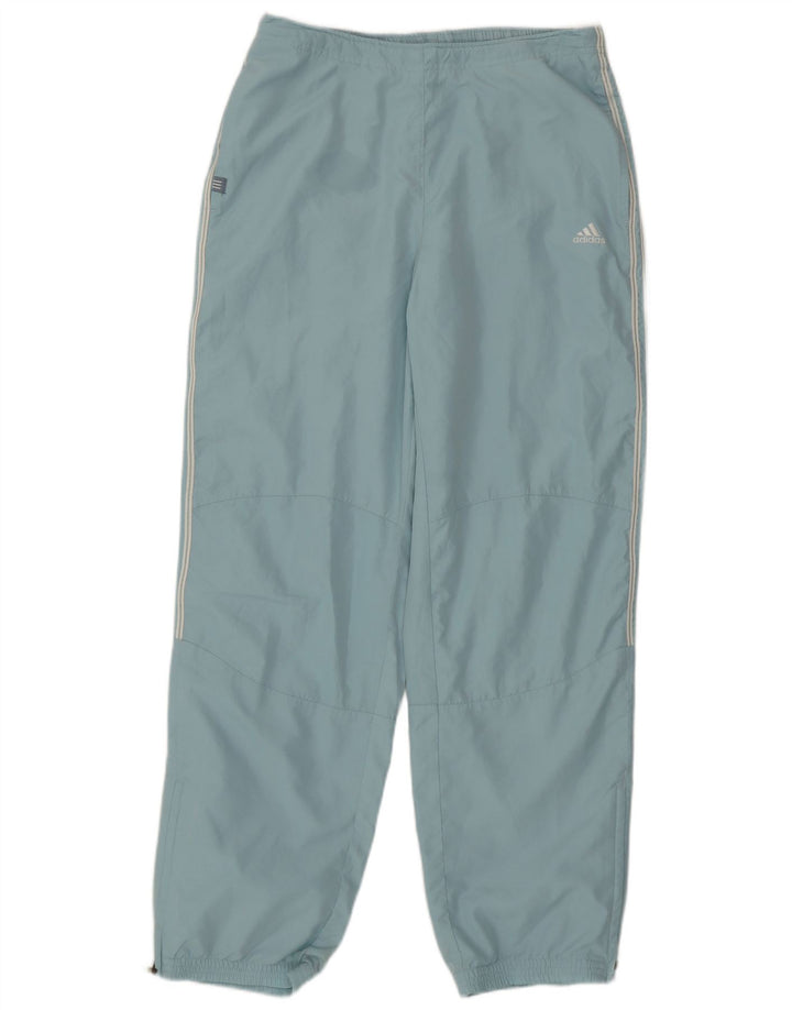 Adidas Damen-Windbreaker-Hose, UK 12, mittelblau, Polyester