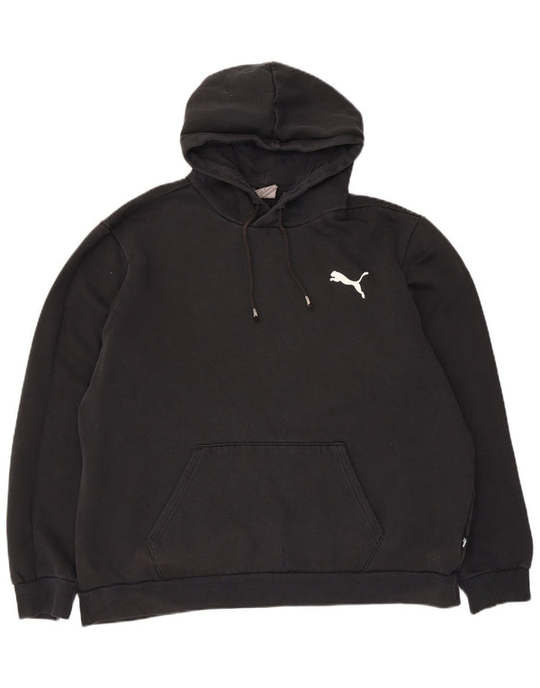 Puma Herren Kapuzenpullover XL Schwarz Baumwolle
