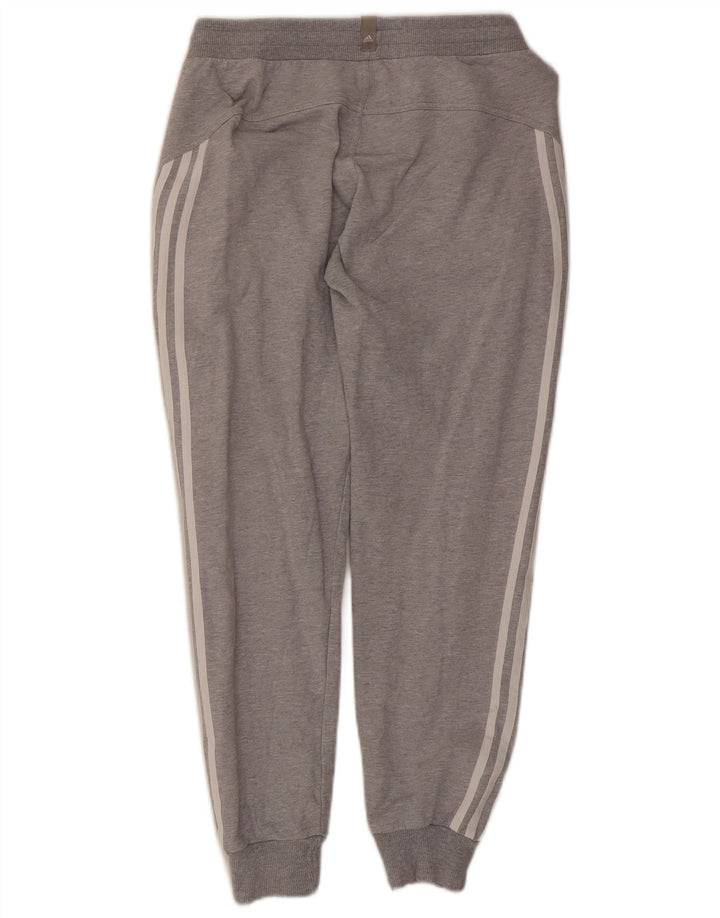 Adidas Damen Trainingshose Jogger mittelgraue Baumwolle