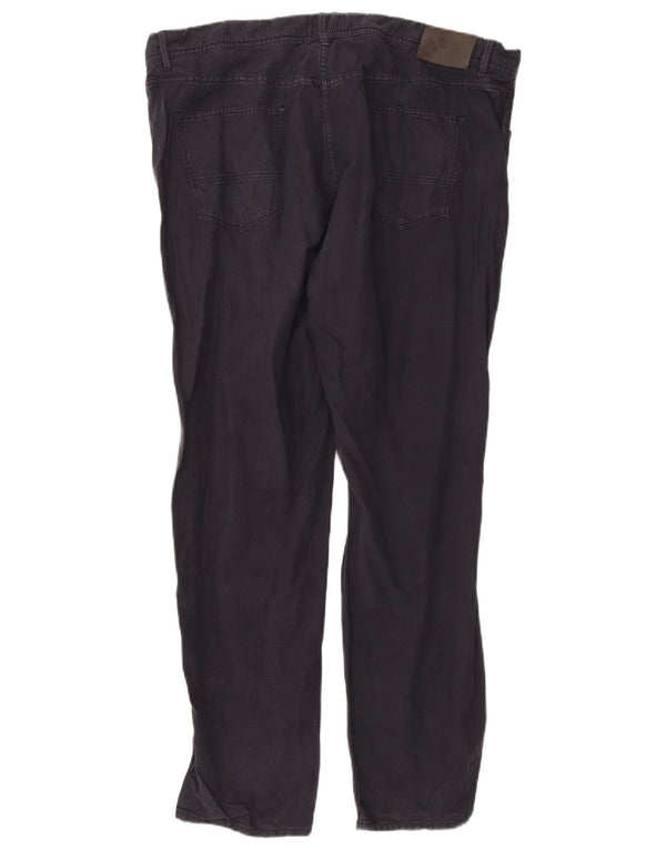 Massimo Dutti Herren Tapered Freizeithose EU 48 XL W38 L30 Marineblau