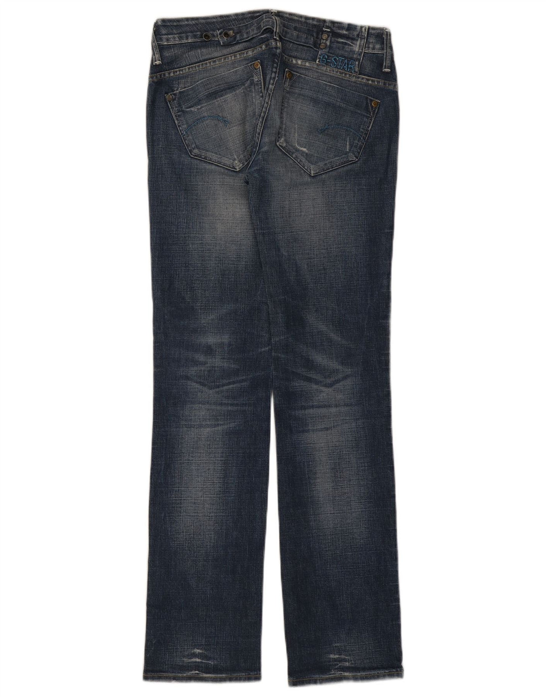 G-Star Damen Bootcut Jeans W29 L34 Blaue Baumwolle