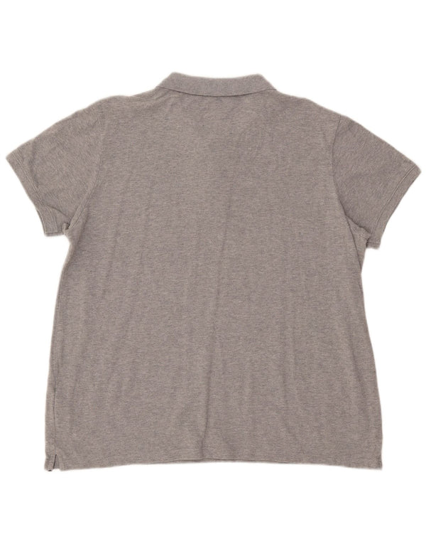 Timberland Herren Poloshirt XL Grau Baumwolle