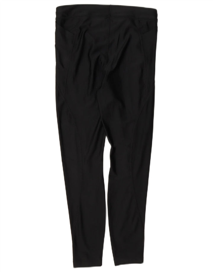 Nike Damen Dri Fit Leggings UK 10 Small Schwarz