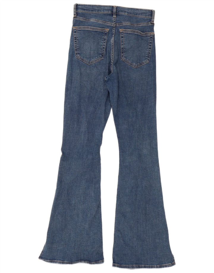 Topshop Damen Schlagjeans W28 L32 Blaue Baumwolle