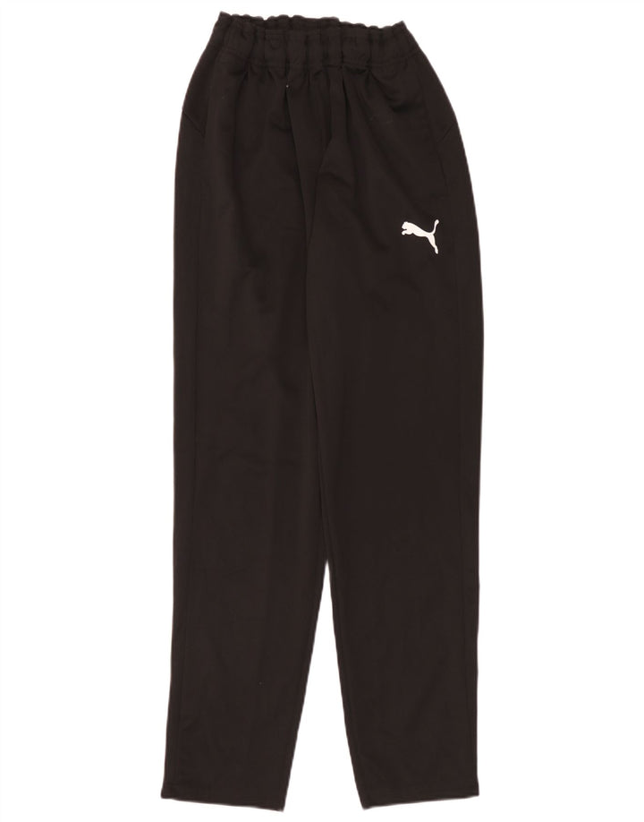Puma Herren-Trainingshose, groß, aus schwarzem Polyester